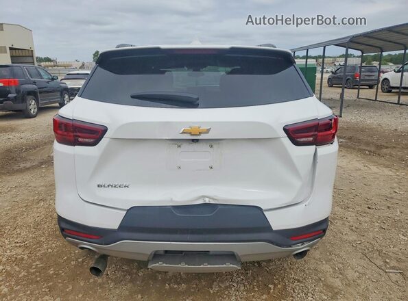 3GNKBCR40PS219545 2023 CHEVROLET BLAZER White Rear view