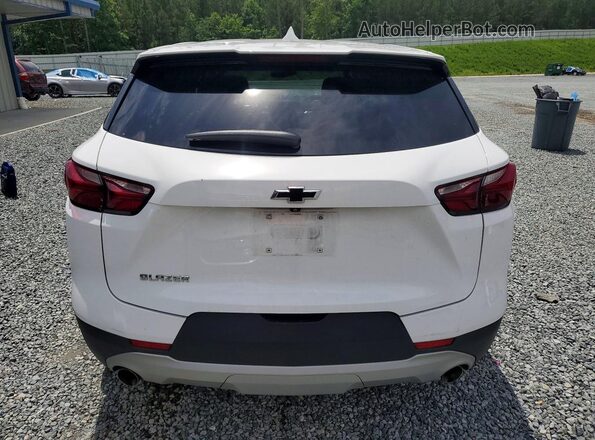 3GNKBCR41NS129561 2022 CHEVROLET BLAZER White Widok z tyłu