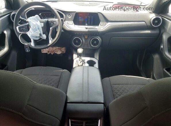 3GNKBCR41NS129561 2022 CHEVROLET BLAZER White Widok deski rozdzielczej