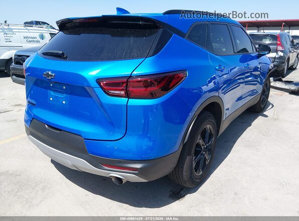 3GNKBCR41SS140216 2025 CHEVROLET BLAZER Blue Trasero derecho
