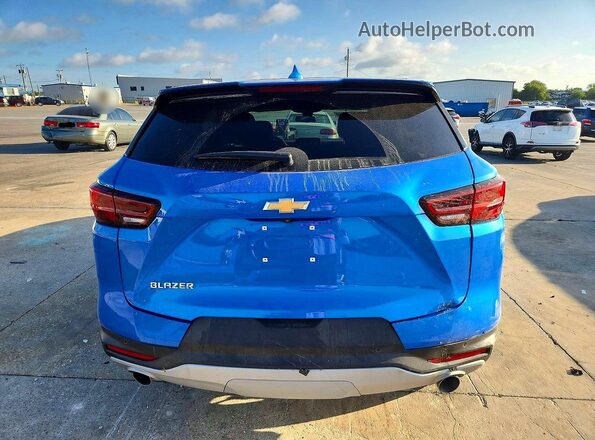 3GNKBCR41SS212757 2025 CHEVROLET BLAZER Blue Rear view