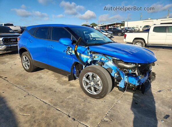 3GNKBCR41SS212757 2025 CHEVROLET BLAZER Blue Front right