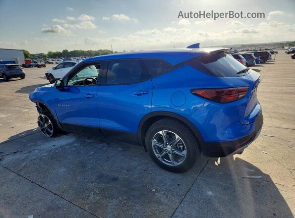 3GNKBCR41SS212757 2025 CHEVROLET BLAZER Blue Rear left