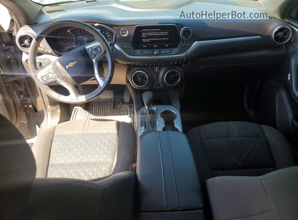 3GNKBCR42MS553989 2021 CHEVROLET BLAZER Blue Widok deski rozdzielczej
