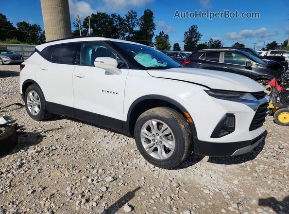 3GNKBCR42NS202470 2022 CHEVROLET BLAZER White Przód prawy