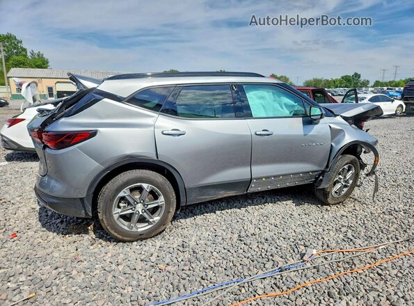 3GNKBCR42PS187939 2023 CHEVROLET BLAZER Серебряный Задняя правая четверть