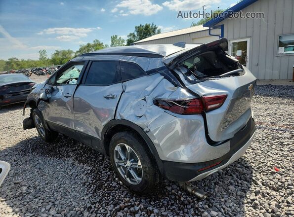 3GNKBCR42PS187939 2023 CHEVROLET BLAZER Серебряный Задняя левая четверть