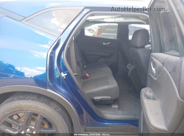 3GNKBCR43NS197215 2022 CHEVROLET BLAZER Blue VIN կոդի պիտակի տեսք