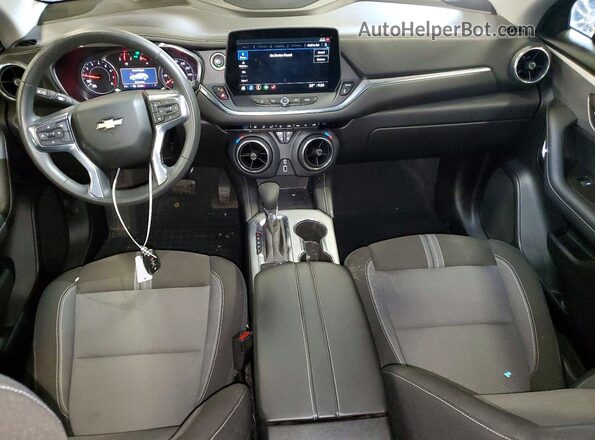 3GNKBCR43PS181261 2023 CHEVROLET BLAZER Black Dashboard view