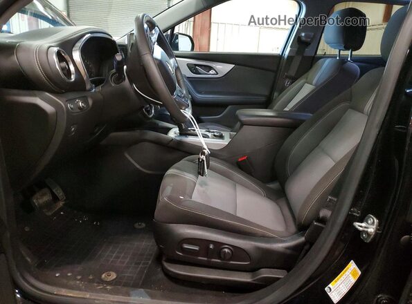 3GNKBCR43PS181261 2023 CHEVROLET BLAZER Black Front interior view