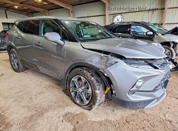 3GNKBCR43SS147121 2025 CHEVROLET BLAZER Серый Передняя правая четверть