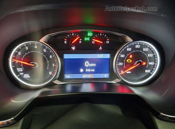 3GNKBCR43SS147121 2025 CHEVROLET BLAZER Серый Вид щитка приборов