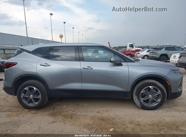 3GNKBCR43SS150648 2025 CHEVROLET BLAZER Gray Սալոնի հետևի տեսք