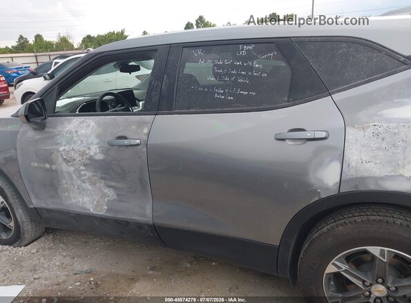 3GNKBCR43SS150648 2025 CHEVROLET BLAZER Gray Սալոնի 360 աստիճան տեսք