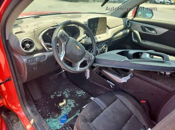 3GNKBCR43SS267730 2025 CHEVROLET BLAZER Orange Vista del salpicadero