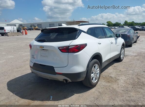 3GNKBCR44MS545859 2021 CHEVROLET BLAZER White Задня права чверть