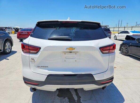 3GNKBCR44PS220570 2023 CHEVROLET BLAZER White უკანა ხედი