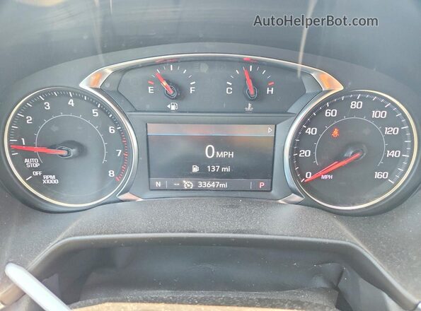 3GNKBCR44PS220570 2023 CHEVROLET BLAZER White ხელსაწყოთა პანელის ხედი
