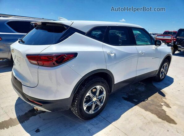 3GNKBCR44PS220570 2023 CHEVROLET BLAZER White უკანა მარჯვენა