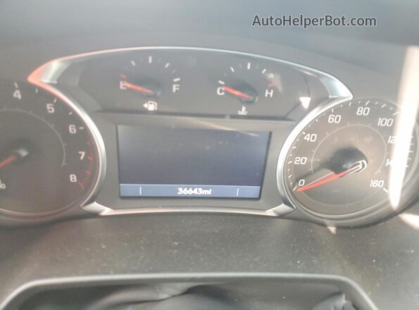 3GNKBCR44SS153400 2025 CHEVROLET BLAZER Gray Widok zestawu wskaźników