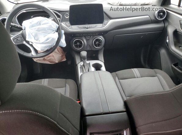 3GNKBCR44SS153400 2025 CHEVROLET BLAZER Gray Widok deski rozdzielczej