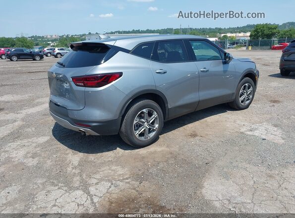 3GNKBCR44SS235952 2025 CHEVROLET BLAZER Gray Задня права чверть