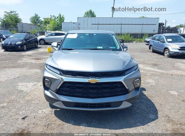 3GNKBCR44SS235952 2025 CHEVROLET BLAZER Gray Вид щитка приладів