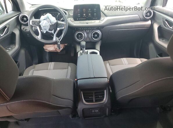 3GNKBCR44TS168514 2026 CHEVROLET BLAZER Gray Dashboard view
