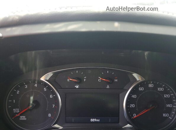 3GNKBCR44TS168514 2026 CHEVROLET BLAZER Gray Instrument cluster view