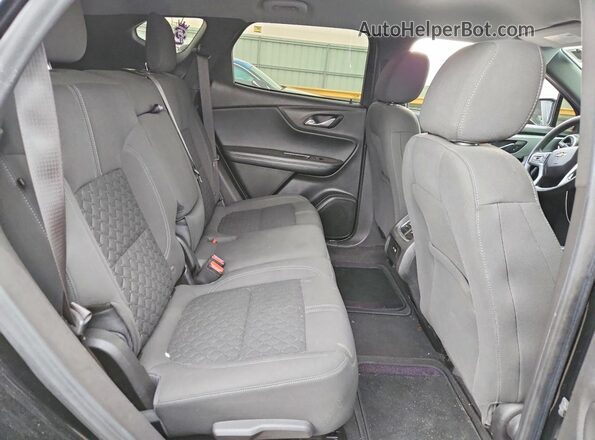 3GNKBCR45MS514913 2021 CHEVROLET BLAZER Black Rear interior view