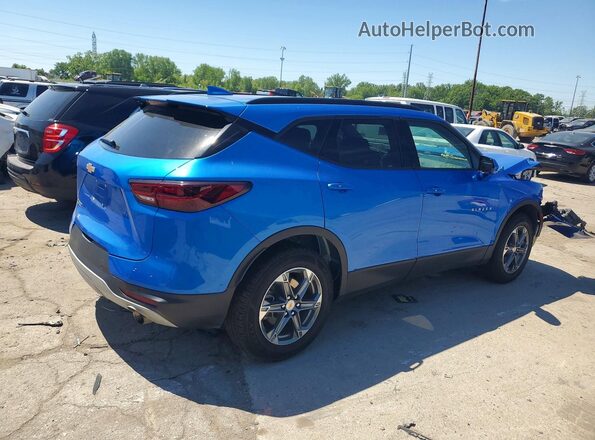 3GNKBCR45RS260207 2024 CHEVROLET BLAZER Blue უკანა მარჯვენა