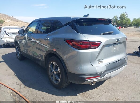 3GNKBCR45SS101810 2025 CHEVROLET BLAZER Gray Հետևի ձախ