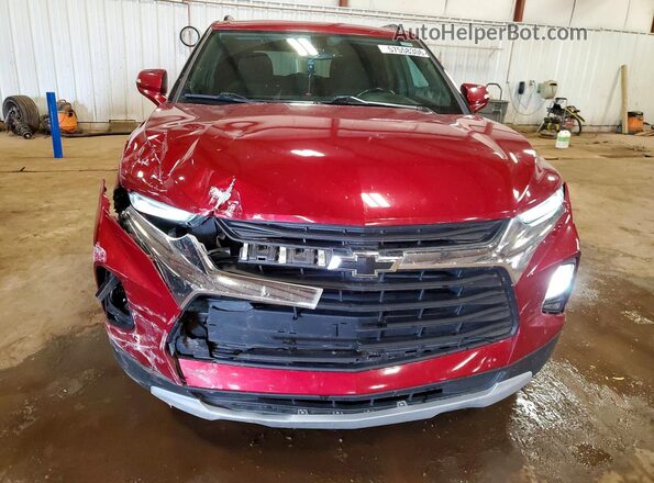 3GNKBCR46LS666990 2020 CHEVROLET BLAZER Red Widok z przodu