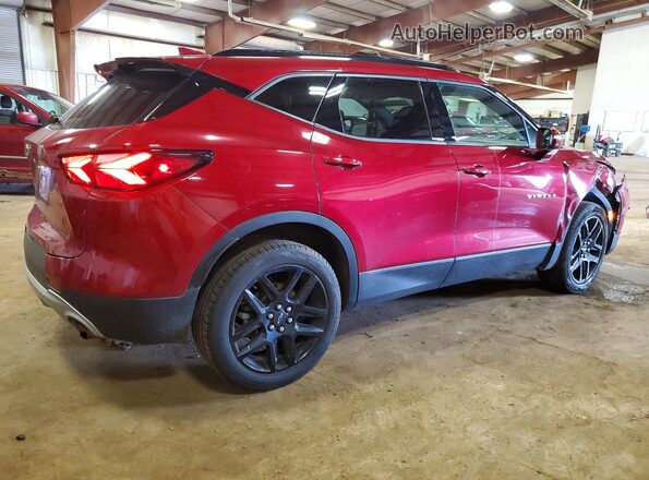 3GNKBCR46LS666990 2020 CHEVROLET BLAZER Red Tył prawy