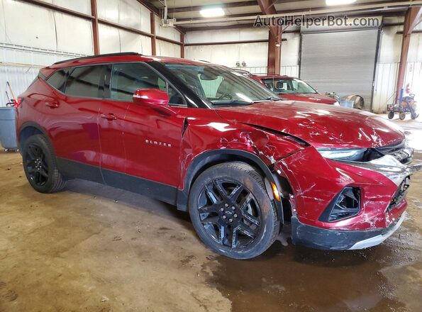 3GNKBCR46LS666990 2020 CHEVROLET BLAZER Red Przód prawy