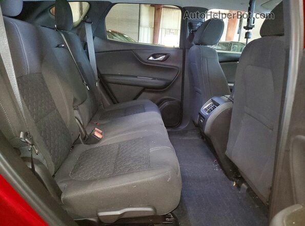 3GNKBCR46LS666990 2020 CHEVROLET BLAZER Red Widok wnętrza z tyłu