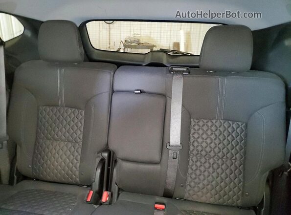 3GNKBCR46LS666990 2020 CHEVROLET BLAZER Red Widok tylnych siedzeń