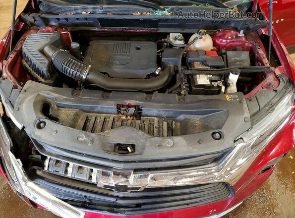 3GNKBCR46LS666990 2020 CHEVROLET BLAZER Red Widok komory silnika
