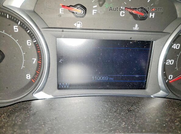 3GNKBCR46LS666990 2020 CHEVROLET BLAZER Red Widok zestawu wskaźników