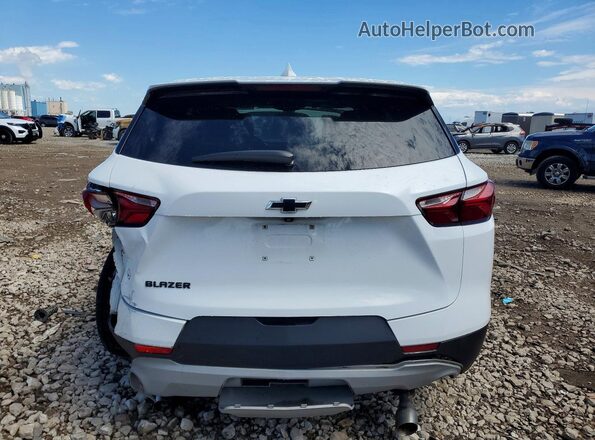 3GNKBCR46MS572304 2021 CHEVROLET BLAZER White Widok z tyłu