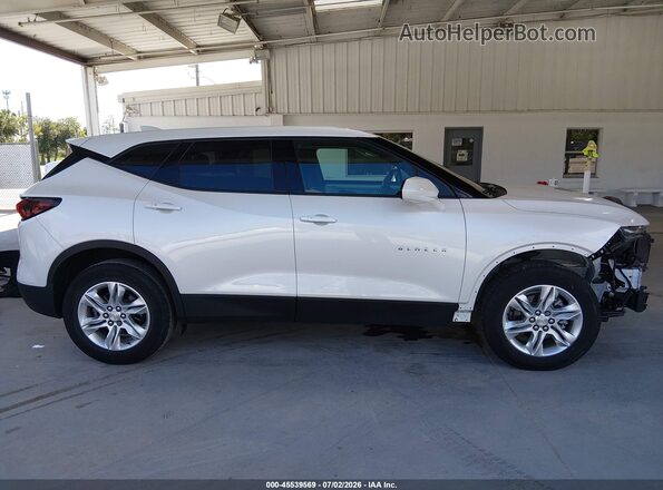 3GNKBCR46NS124601 2022 CHEVROLET BLAZER Белый Панорамный вид салона 360°