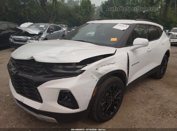 3GNKBCR46NS132018 2022 CHEVROLET BLAZER White Widok z przodu