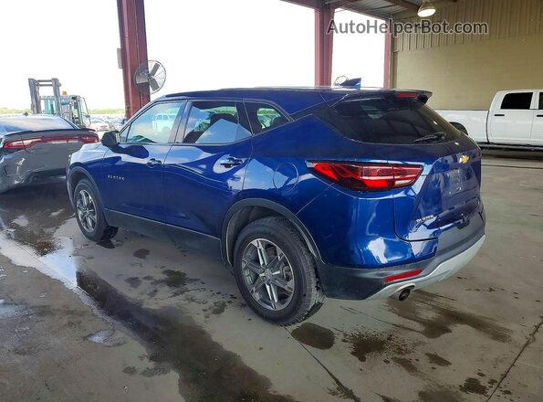 3GNKBCR46PS132474 2023 CHEVROLET BLAZER Blue Trasero izquierdo