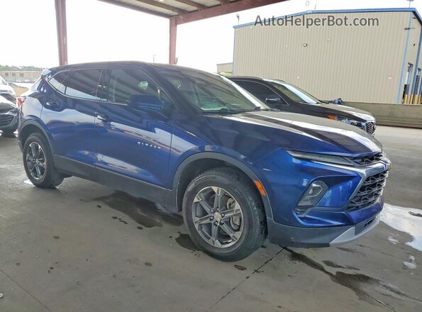 3GNKBCR46PS132474 2023 CHEVROLET BLAZER Blue Delantero derecho