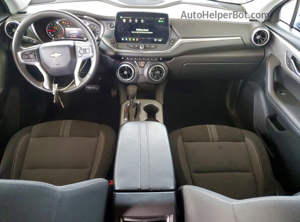 3GNKBCR46PS132474 2023 CHEVROLET BLAZER Blue Vista del salpicadero