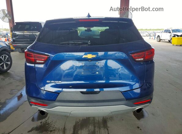 3GNKBCR46PS132474 2023 CHEVROLET BLAZER Blue Vista trasera