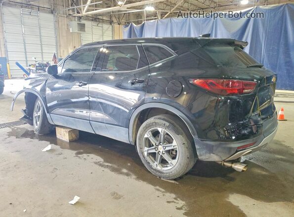 3GNKBCR46RS258840 2024 CHEVROLET BLAZER Black Trasero izquierdo