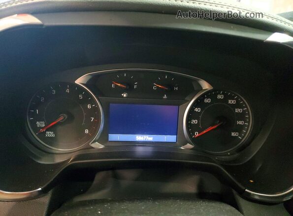 3GNKBCR46RS258840 2024 CHEVROLET BLAZER Black Vista del cuadro de instrumentos