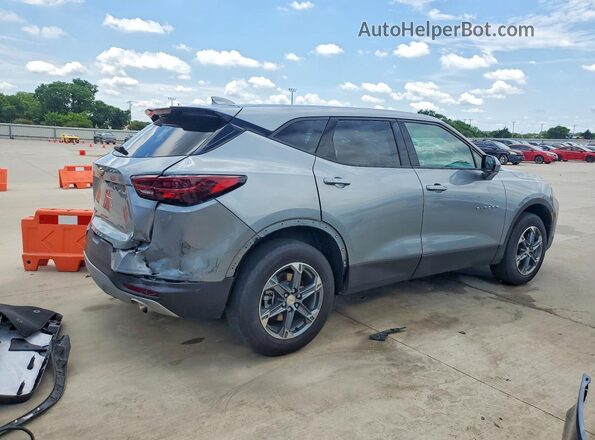 3GNKBCR46SS201804 2025 CHEVROLET BLAZER Gray უკანა მარჯვენა