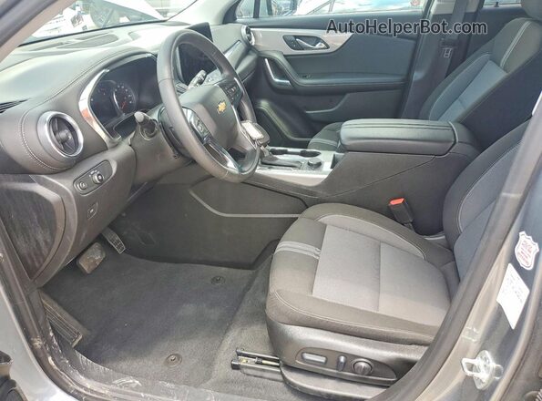 3GNKBCR46SS201804 2025 CHEVROLET BLAZER Gray წინა სალონის ხედი